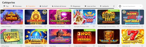 Jeux variés sur Cadoola : sélection des meilleurs développeurs du marché
